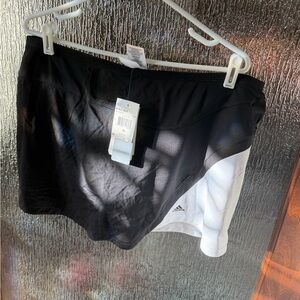 Adidas Black and White Skort XL